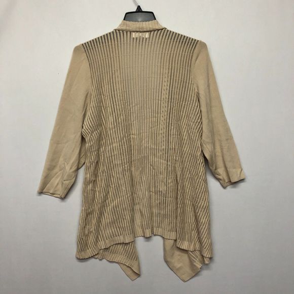 JM Collection Women 3/4 Sleeves Open Front Cardigan Knit Sweater Size 1X M111 -8 - Picture 11 of 13
